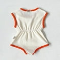thumbnail image 6 of Weebloom Baby Girl Clothes Set Boys Clothes Knitted Sleeveless Jumpsuit Bodysuit Summer Girls Romper White 0-3 Months, 6 of 6