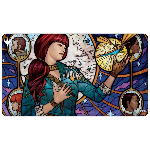 Dominaria United Jhoira, Ageless Innovator Standard Gaming Playmat for Magic: The Gathering