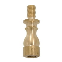 B&P Lamp® 1 1/2" Length Brass Riser, Burnished & Lacq.