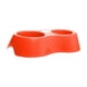 thumbnail image 2 of Comedero Doble para Mascotas Macaroon | Comedero y Bebedero Ovalado Pequeño de Plástico para Perros | Comedero Portátil, Ligero y Antideslizante para Viajes, Exteriores y Uso Doméstico | Utensilio de, 2 of 6