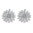 thumbnail image 1 of MasteelfCA 1 Pair Chic Rhinestone Flower Lady Shoes Clips High Heel Bride DIY Shoe Buckles, 1 of 7