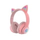 thumbnail image 2 of Auriculares L550 de color rosa para videojuegos, para ordenador, portátil, con sonido envolvente Virtual, Oreja de Gato, bonitos auriculares de dibujos animados para novia y mujer, 2 of 8