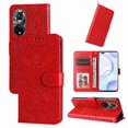 thumbnail image 1 of Funda tipo cartera GANGXUN para Huawei Nova 9 Pro , diseño girasol, cuero PU, soporte, cierre magnético, tarjetero, 1 of 5