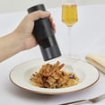 thumbnail image 2 of HUOHOU HUOHOU Automatic Electric Spice Grinder with LED Light, Adjustable Ceramic Coarseness, One-Handed Operation, Perfect Kitchen Gift for Cooking Enthusiasts (Batteries Not Included), 2 of 6