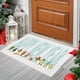 thumbnail image 5 of Alfombra navideña para puerta de entrada, absorbente, antideslizante, para el hogar, a prueba de suciedad, para baño, tamaño 15,7 x 23,6 pulgadas, 5 of 5