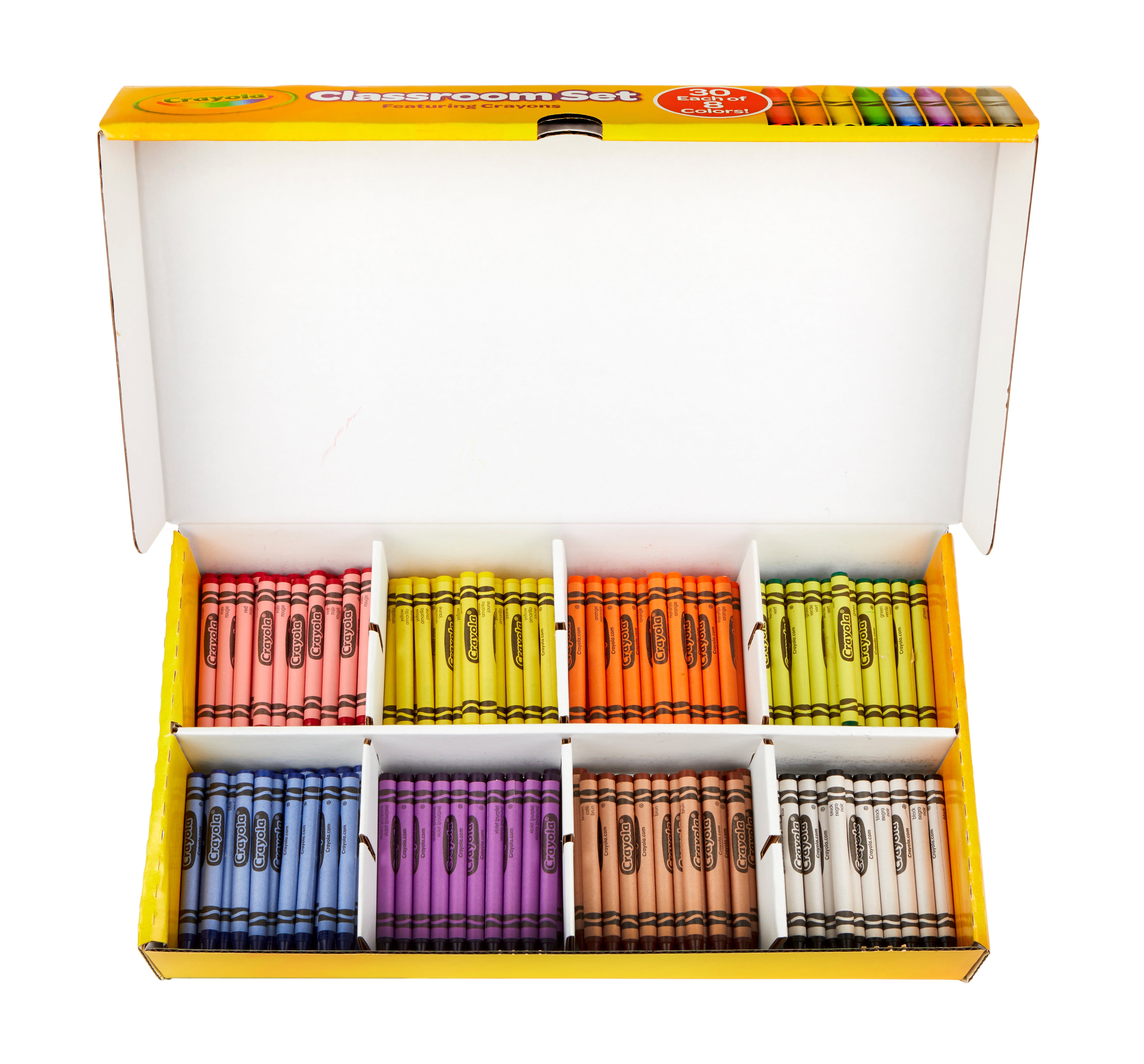 Crayola Classroom Set Crayons, 240 Ct, Teacher Supplies & Gifts