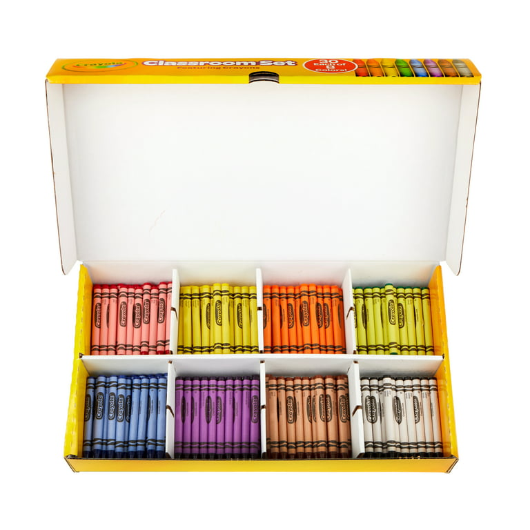  Crayola Crayon Classpack, Bulk School Supplies, 64 Colors, Pack  of 832 Crayons, Gifts for Teachers : Arts, Crafts & Sewing