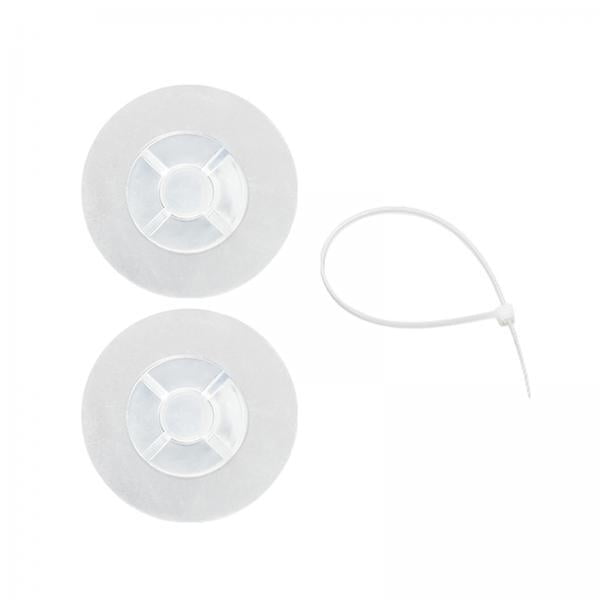 5 Count Adhesive No Drill Furniture Wall Anchors Safety Straps Anti-tip