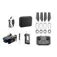 thumbnail image 1 of Cuadricóptero plegable Transmisión de imágenes Cámara 4K Trayectoria de la aeronave Evitación de obstáculos Conmutación de Zoom 50x - NEGRO, sin cámara Sunnimix Quadcopter plegable, 1 of 8