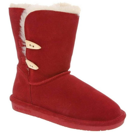 Bearpaw Women's Abigail 8" Red Snow Boot 11 M