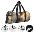 thumbnail image 3 of Fuzoiu Rainbow English Cocker Spaniel Print Travel Bag, Large Capacity Travel Bag, Sports Gym Bag, Travel Duffel Bag, Weekender Overnight Bag for Women and Man, 3 of 6