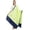 Light Yellow & Navy Blue, variant on Phagun Indian Neck Wrap Cotton Dupatta Women Ethnic Chunni Ruffled Scarf-Lime Green