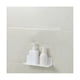 thumbnail image 5 of Estante de almacenamiento de pared acrílico sin perforaciones, estante flotante, estante de pared para cocina, baño, estante de pared de exhibición, 5 of 5