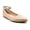 NUDE, variant on Women’s Pointed Toe Ankle Strap Flats Dress Shoes Comfortable Work Office Ballet Flats Slip-On Low Heel Shoes