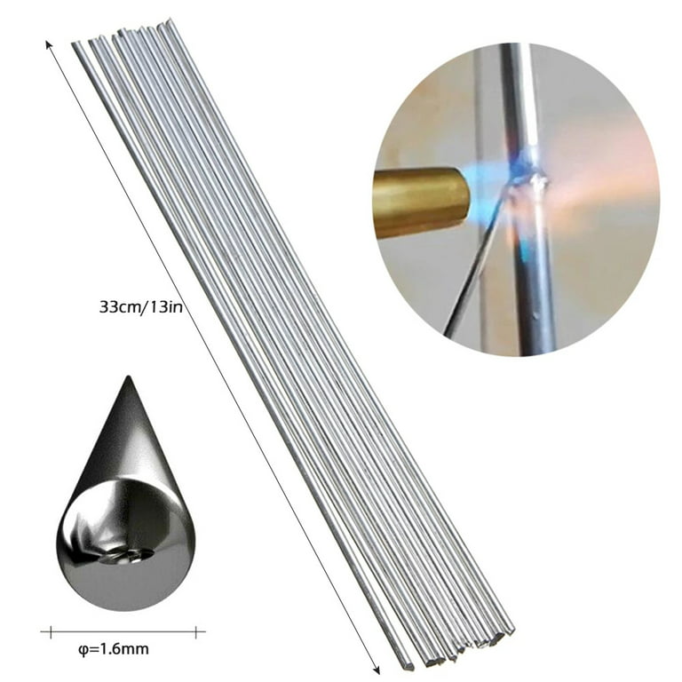 NKTIER 50 Pcs Aluminum Welding Rods 13 Inch Welding Electrode