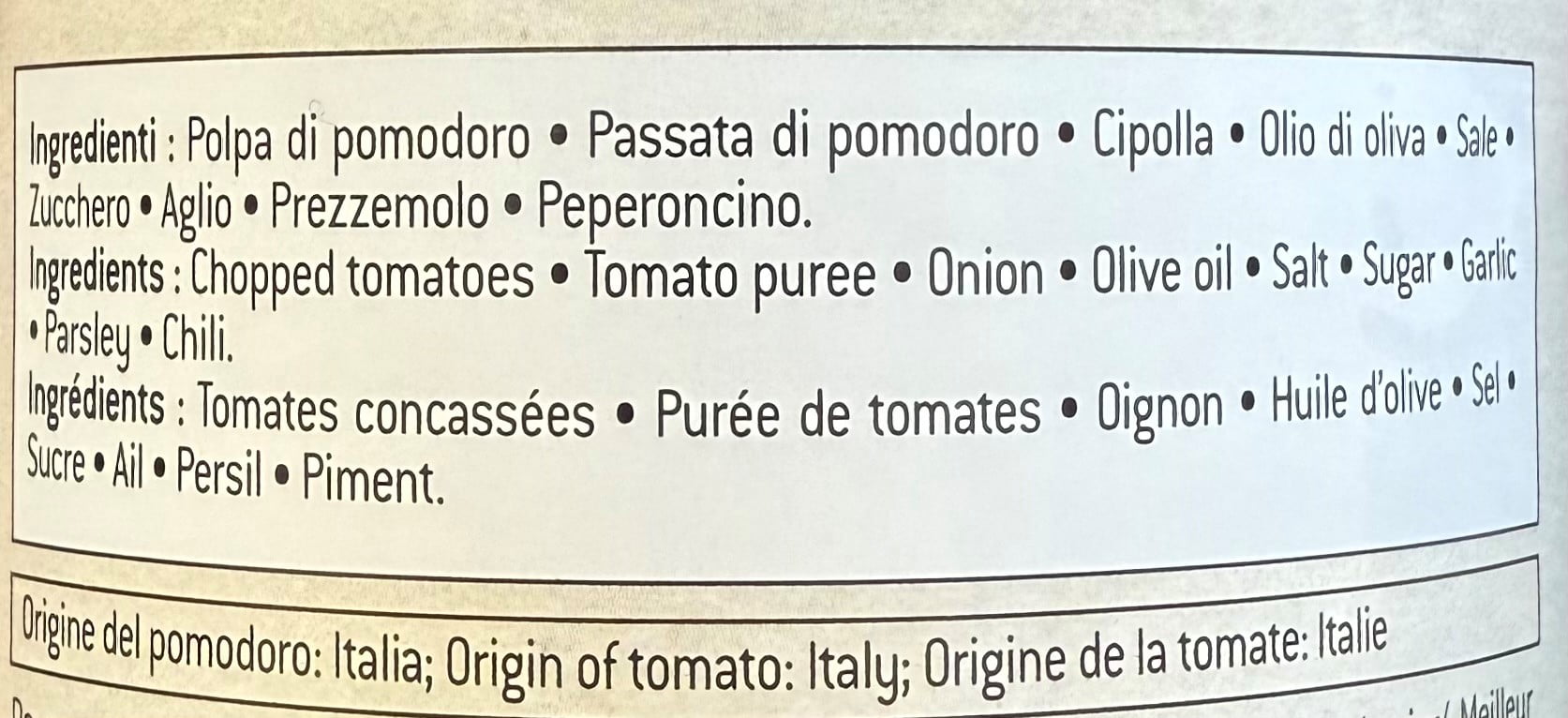 Rodolfi Sauce Tomate Liquide Arrabbiata 680ML 680 ML