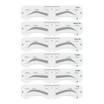 Eyebrow Stencil With Strap 6 Styles Arched Eyebrow Stencil Eyebrow Shaper Kit