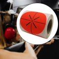thumbnail image 4 of Baohd Self Adhesive Targets Stickers Practice Paper Stickers Outdoor Red 3 inch, 4 of 6