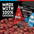 thumbnail image 2 of Jack Link's Chicken Bites DUOs – Frank's RedHot Buffalo Style & Ranch, 2.85oz, 8g of protein per serving, Resealable Bag, 2 of 8