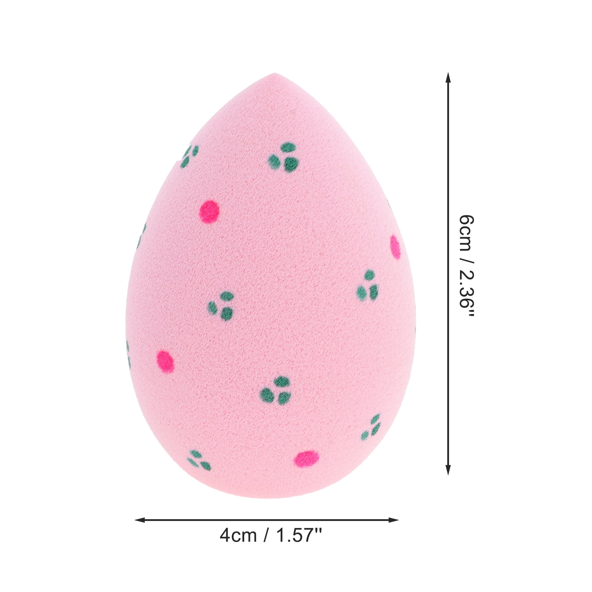 Unique Bargains 1 Pc Polkadots Face Makeup Sponge for Bedrooms Pink