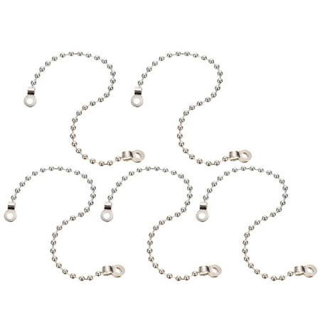 

20Pcs Bead Chain Buckles Bone Buckles Double Ring Buckles Connection Buckles