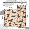 thumbnail image 5 of Dachshund and Flower Toddler Nap Mats for Kids Preschool,Sleeping Mat Bag or Kids,Toddler Sleeping Bag,Toddler Nap Mat or Daycare, 5 of 6