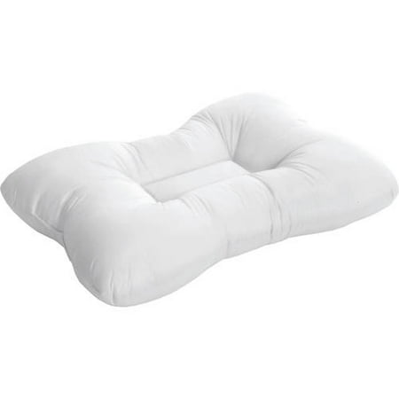 Fiber Support Pillow - Essential Medical Supply Eclipse Fiber Filled Sleep Pillow with Additional Neck Support