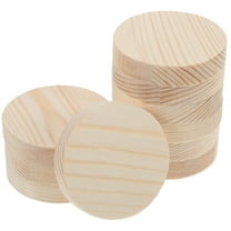 Arborister 10Pcs Wood Circles Craft for Kids (1X5cm)