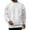 White #2, variant on Zimjoy Crew Neck Sweatshirt for Men Casual Long Sleeve Mens Crewneck Sweatshirts Fashion Solid Plain Pullover Cotton Blend Warm Fall Sweatshirt, Dark Green L