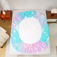 thumbnail image 4 of Manfei Funny Axolotl Fitted Sheet Full,Cute Animals Print Bed Set,3-Piece,1 Fitted Sheet and 2 Pillowcases, 4 of 6