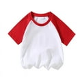 thumbnail image 4 of Akiihool Toddler T Shirt Boy Short Sleeve Crewneck T-Shirts Top Tee Toddler Boys' Value T-Shirt (Red,3-4 Years), 4 of 8