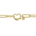 thumbnail image 3 of Everly Women's Yellow Gold Plated Anklet, 3 of 7