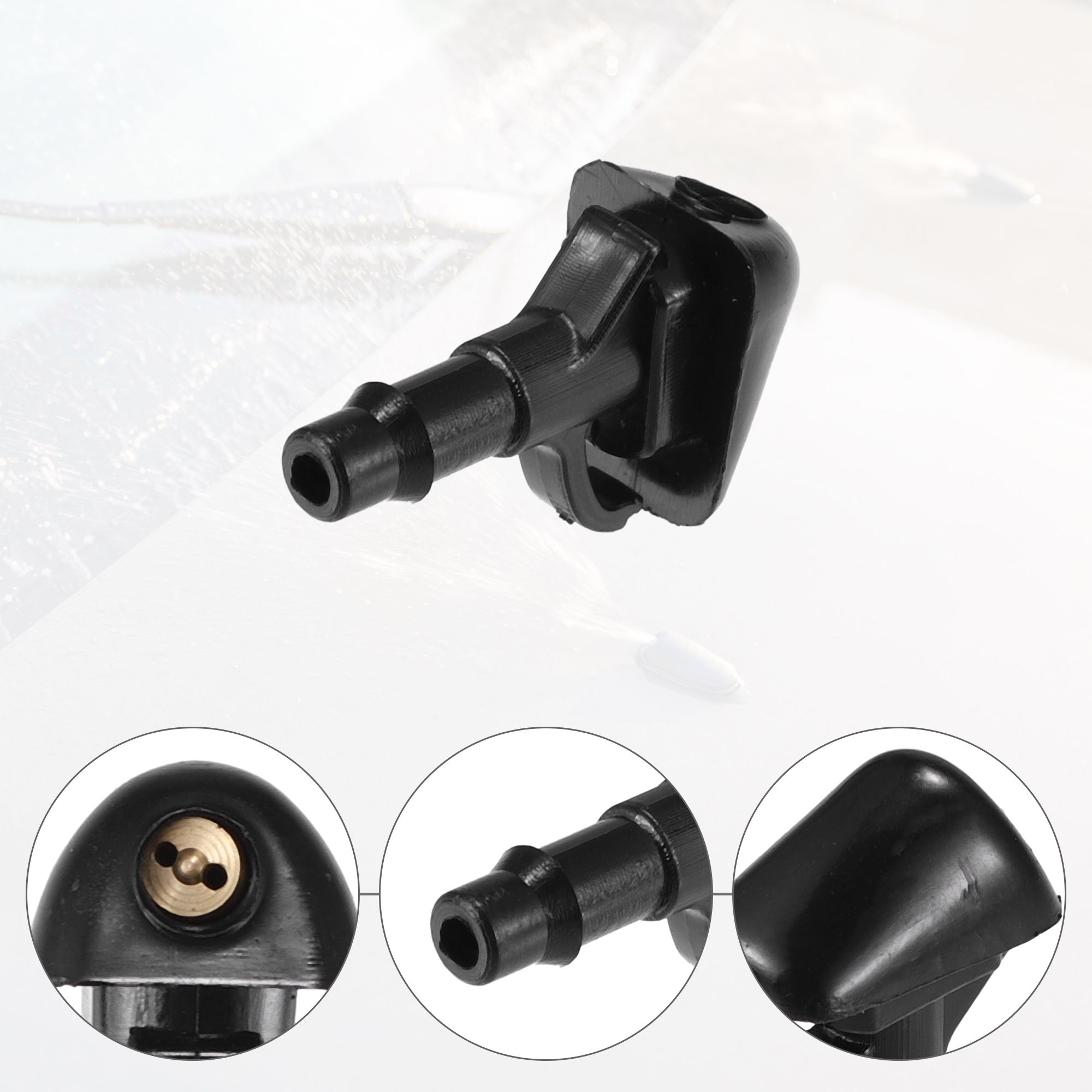 Unique Bargains Wiper Washer Nozzle for Nissan Navara 06-13 for Frontier 07-10