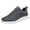 Gray, variant on Walking Shoes for Men Lace up Nonslip Running Sneakers Waterproof Outdoor Hiking Trekking Athletic Shoes Gray Size 10