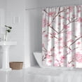 thumbnail image 3 of Waterproof Pioneer Shower Curtain 72x84 Inch Polyester Unique Cute Floral Shower Curtain for Bathroom Hotel Home Decor with 12 Plastic Hooks, 3 of 5