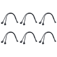 thumbnail image 3 of CPU PC Case Fan 4 Pin Extension Y Splitter Cable 4 Pin to 3/4 Pin (Black), 3 of 7