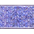 thumbnail image 1 of Ahgly Company Machine Washable Indoor Rectangle Abstract Blue Contemporary Area Rugs, 5' x 8', 1 of 4