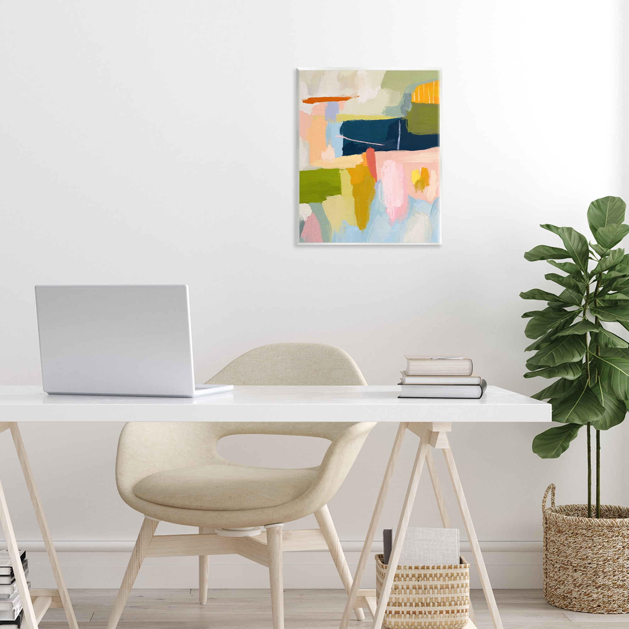 Stupell Industries Pastel Wonder Smattering Wall Plaque Art, design by Lisa Nohren