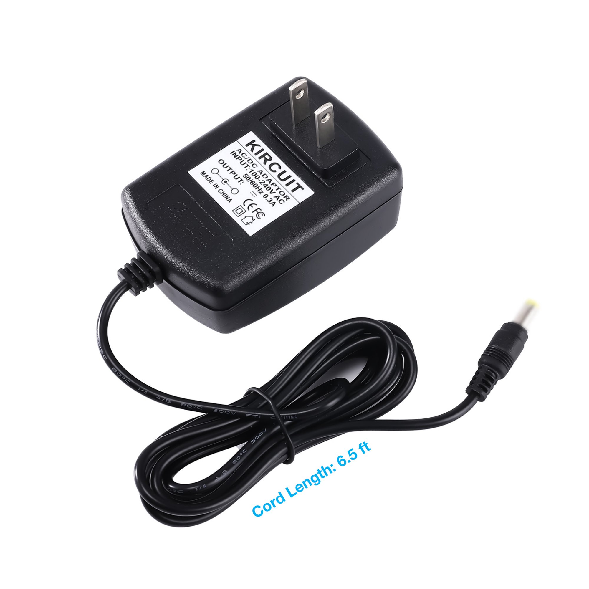 Kircuit AC DC Adapter Compatible with Jetson Motokicks JMOTO Black 250W 25.9V 1.9Ah 25.9VDC Lithium Li ion Hovershoes Electric self Balancing Skates Hover Shoes JMOTO BLK 29.4V Power Supply Charger Wa...