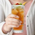 thumbnail image 4 of Vaso alto romántico de 12 oz, vaso delgado para cóctel, vaso de bar Tom Collins para mojito, 4 of 5