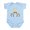 Sky Blue, variant on CafePress - Howling Wolves Infant Bodysuit - Baby Light Bodysuit, Size Newborn - 24 Months