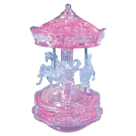 Carousel Original 3D Crystal Puzzle from BePuzzled, Ages 12 and Up