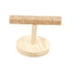 thumbnail image 3 of Percha para pájaros de mesa, jaula de madera para pájaros, percha para gimnasio, soporte portátil para juegos de pájaros, 3 of 9