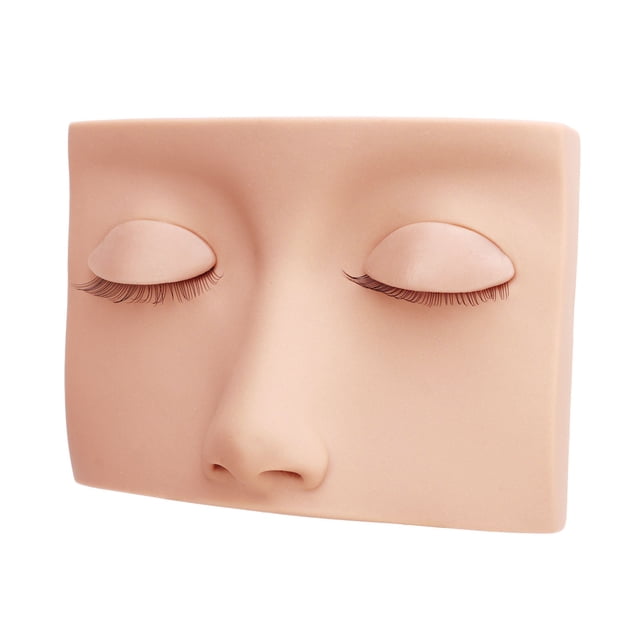 Lash Mannequin Head,Lash Mannequin Head Removable Eyelids Training Head Replacement Eyelids Head High-End Performance