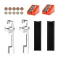 thumbnail image 3 of Ensemble de Réparation de Queue de Billard 16 Pcs : 2 Pinces de Queue de Billard, 10 Queue de Billard, 2 Formeurs, Rouge, 3 of 9