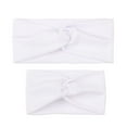 thumbnail image 4 of Huowey Kids Hairbands Family Headbands Solid Color Stripe Mother And Baby Hair Band Headwrap 5PCS Relaxed Fit Dailywear, One Size, 4 of 6