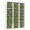 Green, variant on PPKVUFD 12 Pcs Velvet Christmas Balls Bulk Flocked Christmas Tree Ball Ornaments Plastic Xmas Decorative Hanging Ornaments(Red,2.36 Inch)