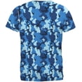 thumbnail image 2 of Navy Blue Camo All Over Mens T Shirt Multi LG, 2 of 2
