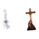 thumbnail image 1 of Figura de escritorio,Estatua de niña linda de escritorio,adorno nórdico moderno,Figura de niña para oficina,porche,dormitorio y sala de estar.,Estatua católica,Colección religiosa de la, 1 of 8