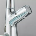 thumbnail image 6 of Chrome Bathroom Sink Faucet 1Hole Vessel Vanity Mixer Pull Down Sprayer Faucet, 6 of 16